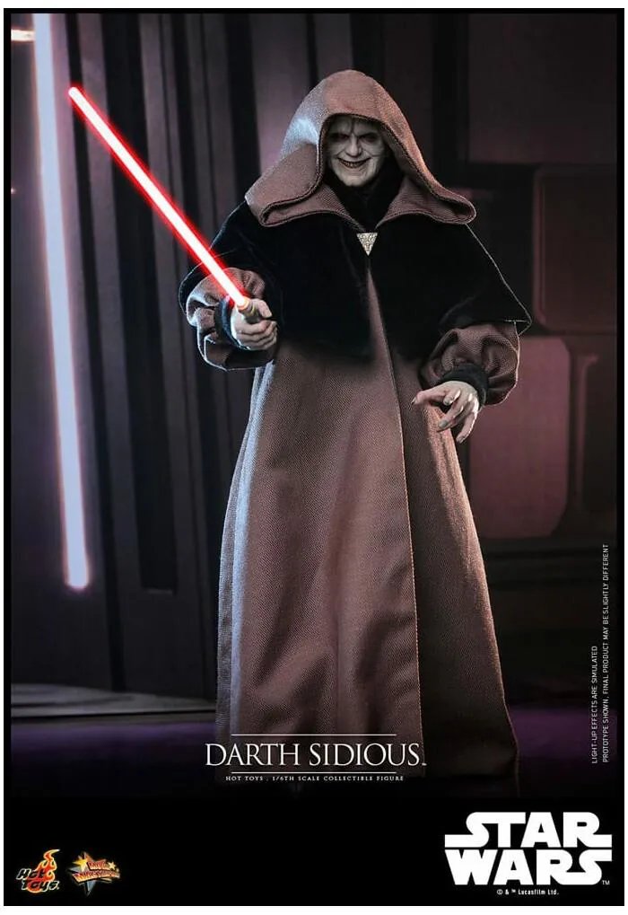 STAR WARS - Darth Sidious 1/6 Action Figure 12" MMS745