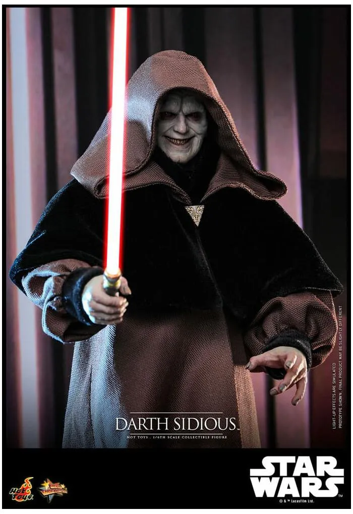 STAR WARS - Darth Sidious 1/6 Action Figure 12" MMS745