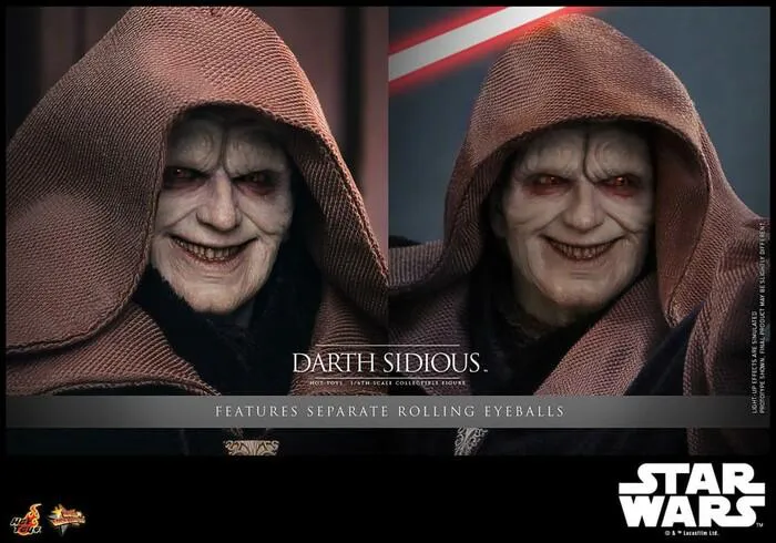 STAR WARS - Darth Sidious 1/6 Action Figure 12" MMS745