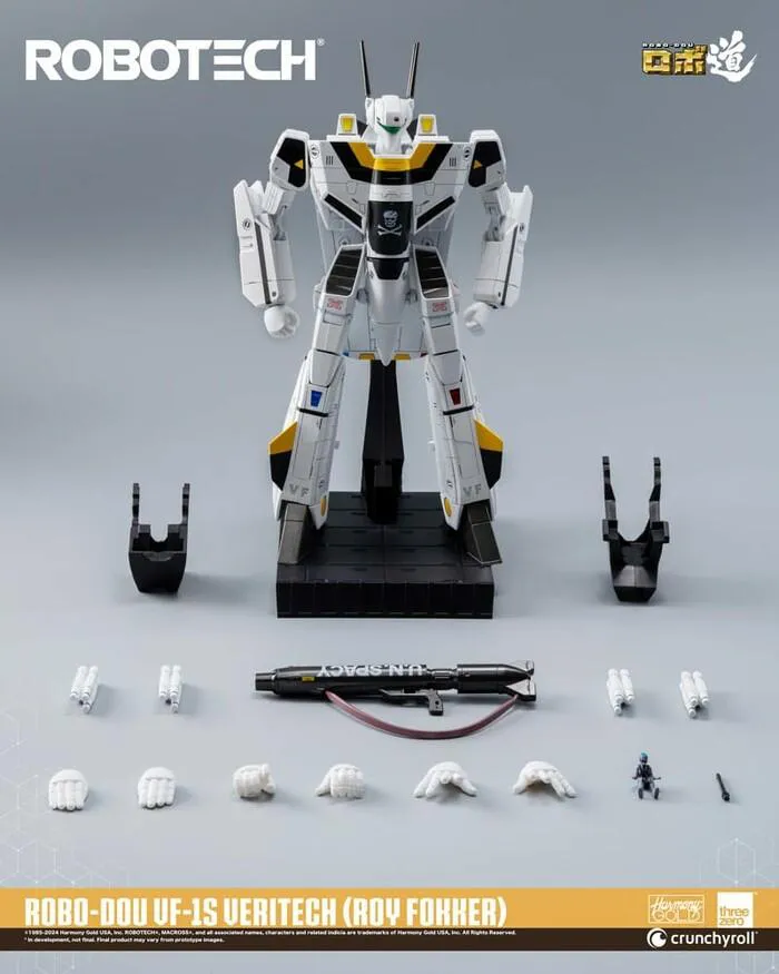 MACROSS - ROBOTECH - VF-1S Veritech Roy Fokker Robo-Dou Action Figure