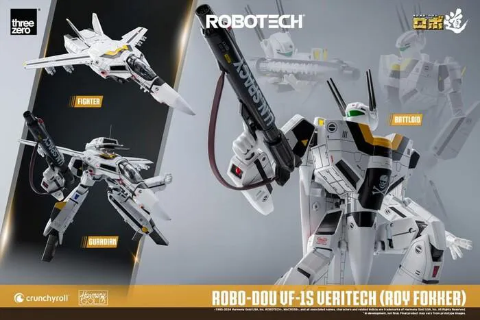 MACROSS - ROBOTECH - VF-1S Veritech Roy Fokker Robo-Dou Action Figure