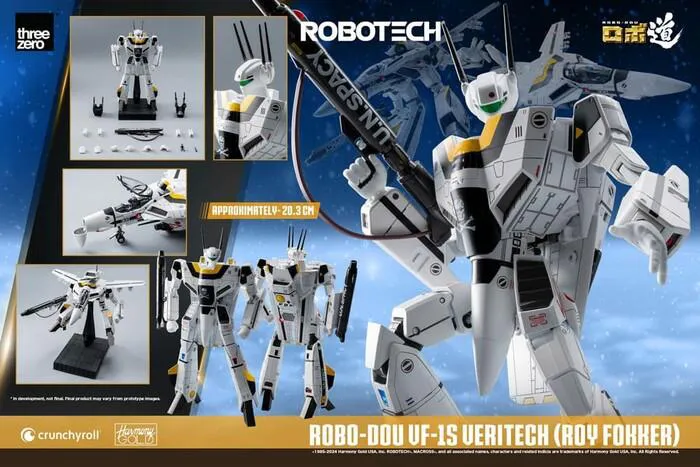 MACROSS - ROBOTECH - VF-1S Veritech Roy Fokker Robo-Dou Action Figure