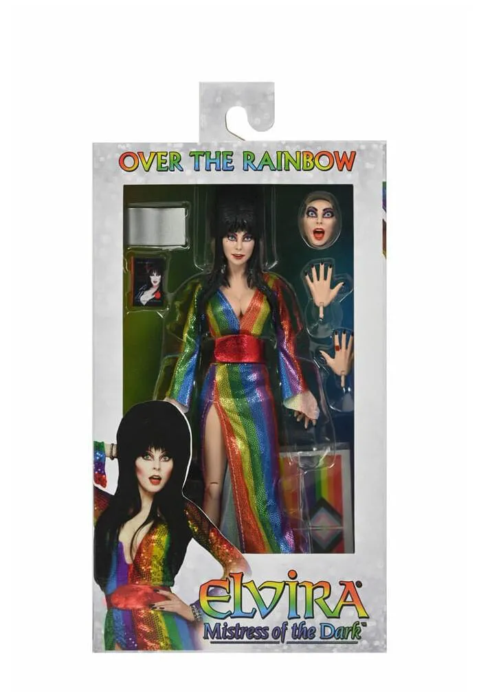 ELVIRA - Mistress of the Dark - Over the Rainbow Elvira Clothed Action Figure