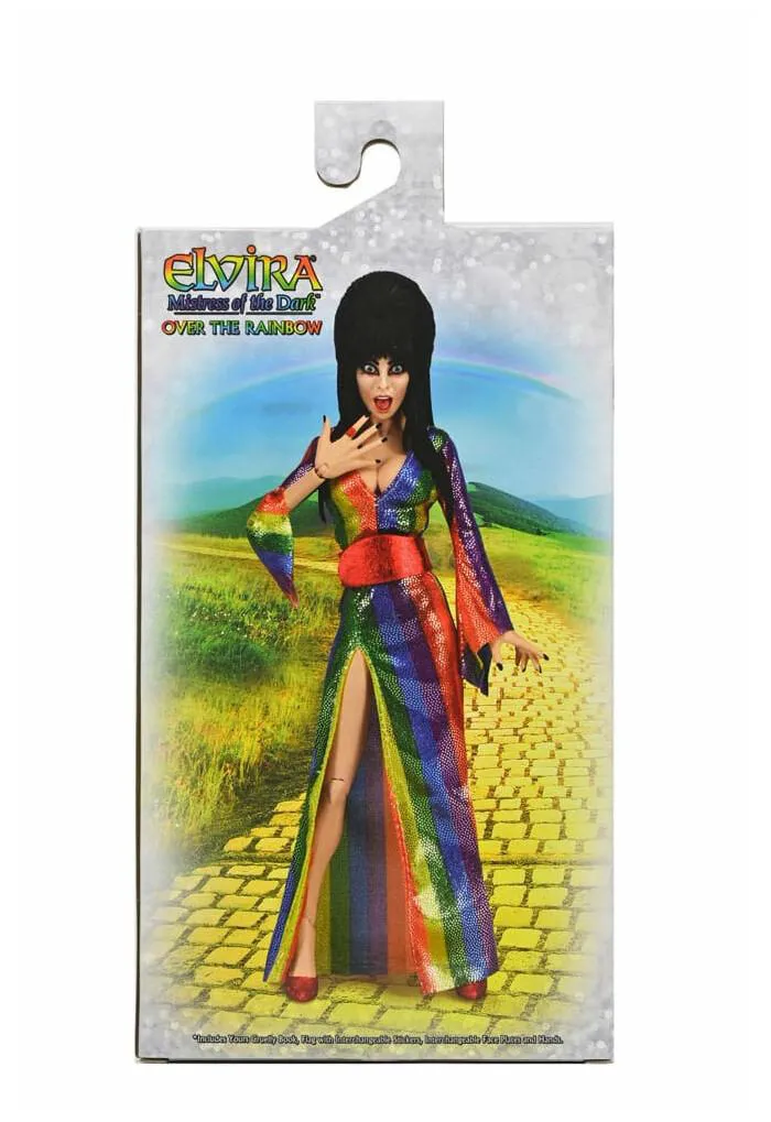 ELVIRA - Mistress of the Dark - Over the Rainbow Elvira Clothed Action Figure
