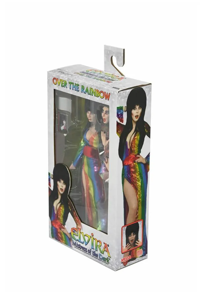 ELVIRA - Mistress of the Dark - Over the Rainbow Elvira Clothed Action Figure