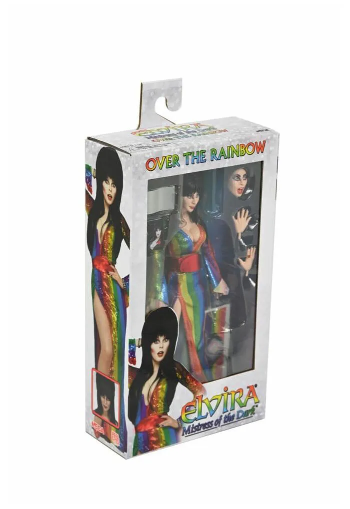 ELVIRA - Mistress of the Dark - Over the Rainbow Elvira Clothed Action Figure