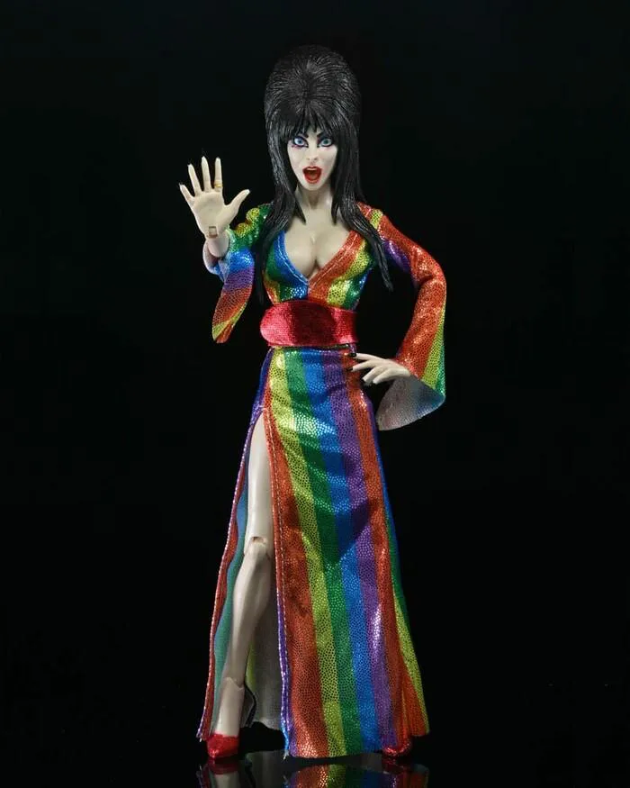 ELVIRA - Mistress of the Dark - Over the Rainbow Elvira Clothed Action Figure
