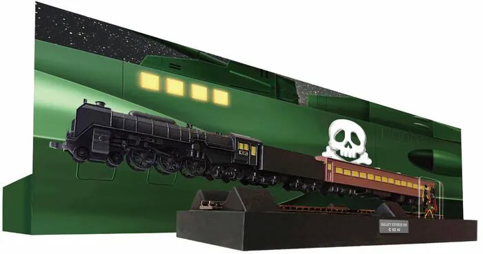 GALAXY EXPRESS 999 - Floating Model Galaxy Express 999 Captain Harlock Ver.