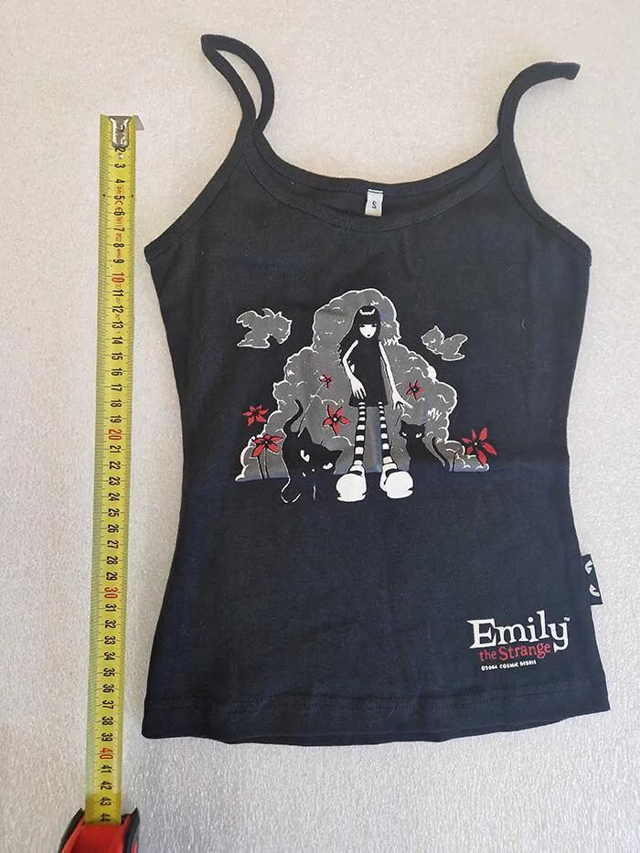 T-SHIRT - Emily the Strange - Tank Top Size S Girl
