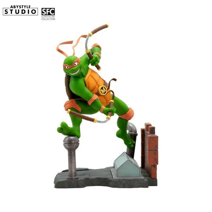TMNT - Ninja Turtles - Super Figure Collection - Michelangelo Pvc Figure