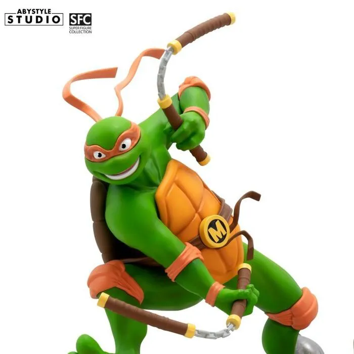 TMNT - Ninja Turtles - Super Figure Collection - Michelangelo Pvc Figure