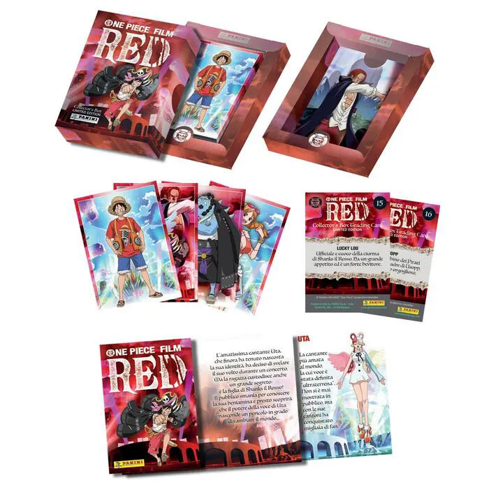 ONE PIECE - Film Red - Collector's box Limited Edition Cards