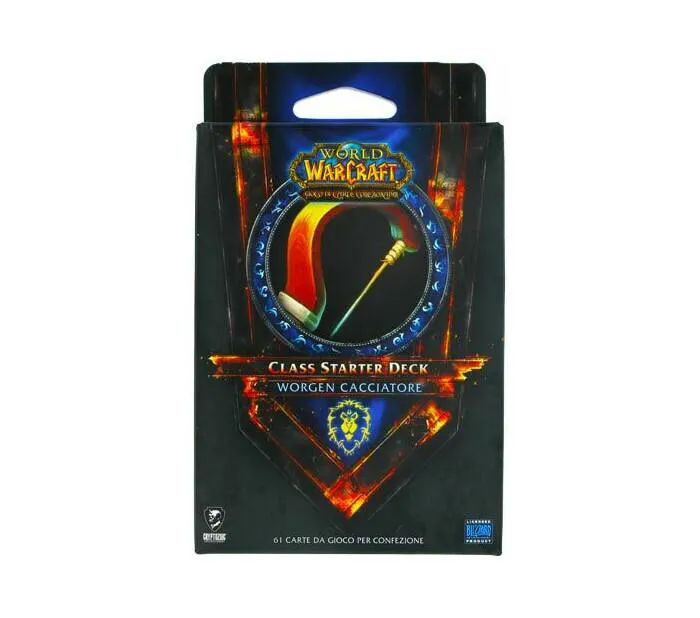 WORLD OF WARCRAFT - Card Game Class Starter Deck Worgen Cacciatore Italiano