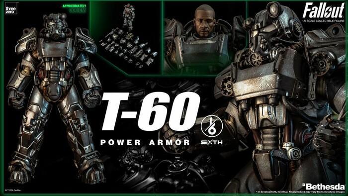 FALLOUT - T-60 Power Armor 1/6 Action Figure