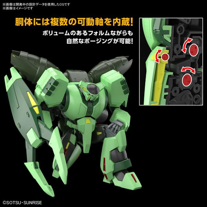 GUNDAM - 1/144 Bolinoak Sammahn Model Kit # 259