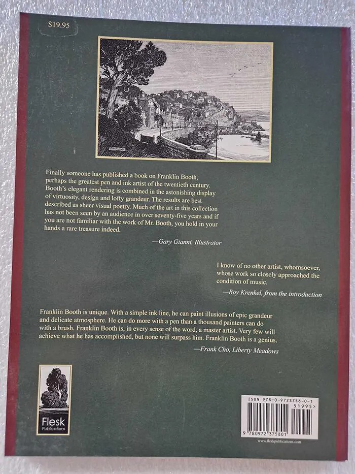 Franklin Booth Painter With A Pen Artbook