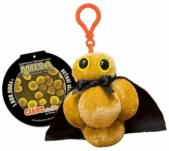 GIANT MICROBES - MRSA Keychain Plush
