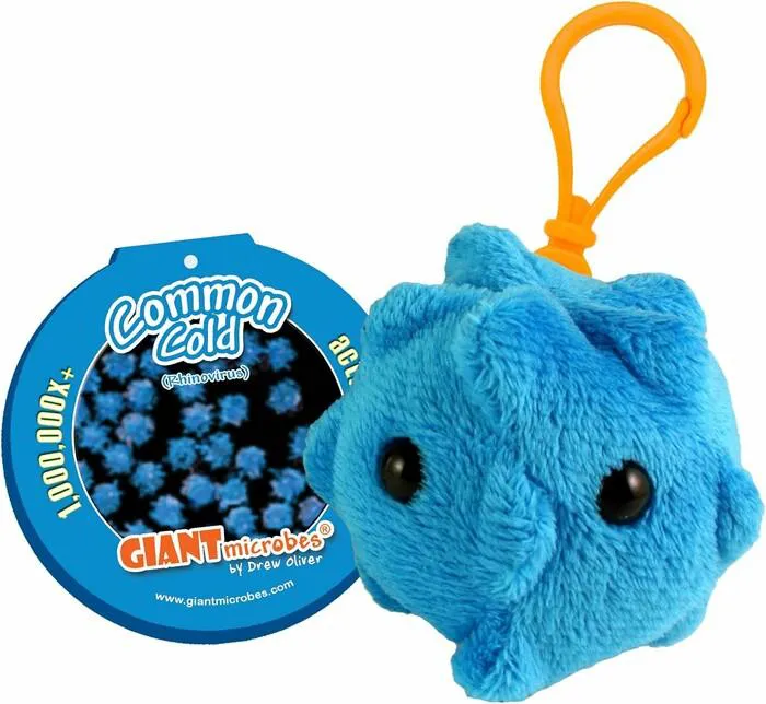 GIANT MICROBES - Common Cold Keychain Plush