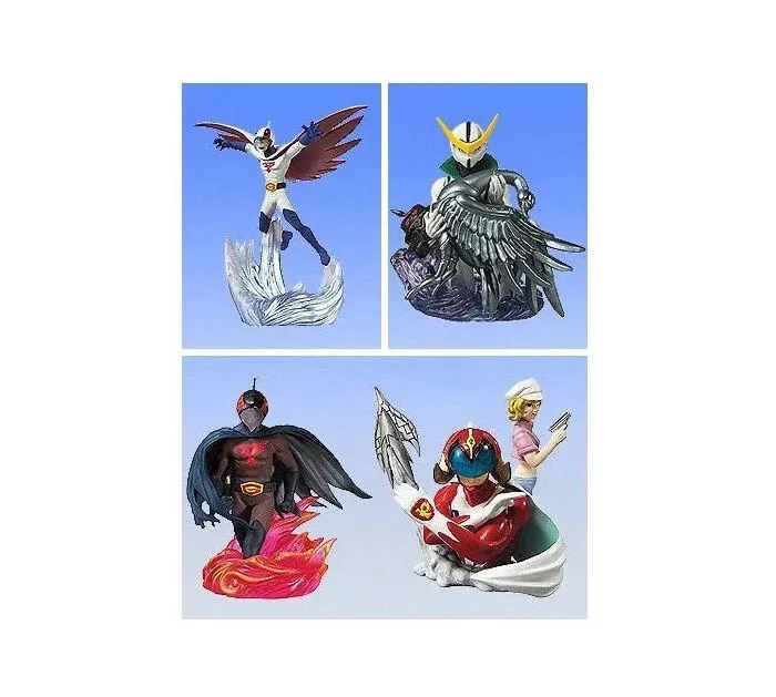 TATSUNOKO - HG Imagination Hero Complete Set of 4 Figures Gashapon