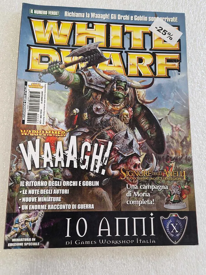 WARHAMMER - White Dwarf N. 92 - italiano