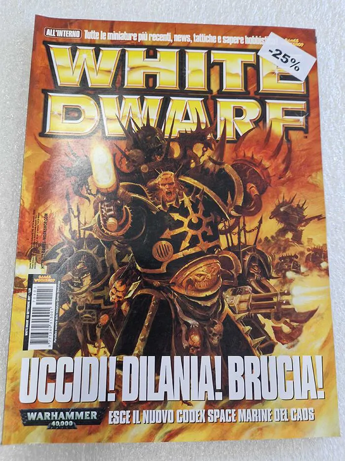 WARHAMMER - White Dwarf N. 103 - italiano
