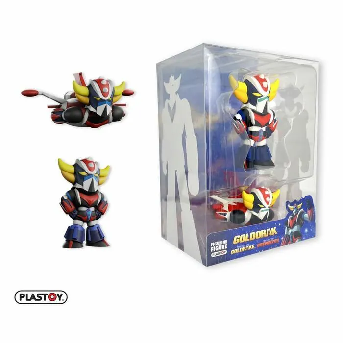 GOLDRAKE - Grendizer - Spazer & Grendizer Standing Pvc Figures 2-Pack
