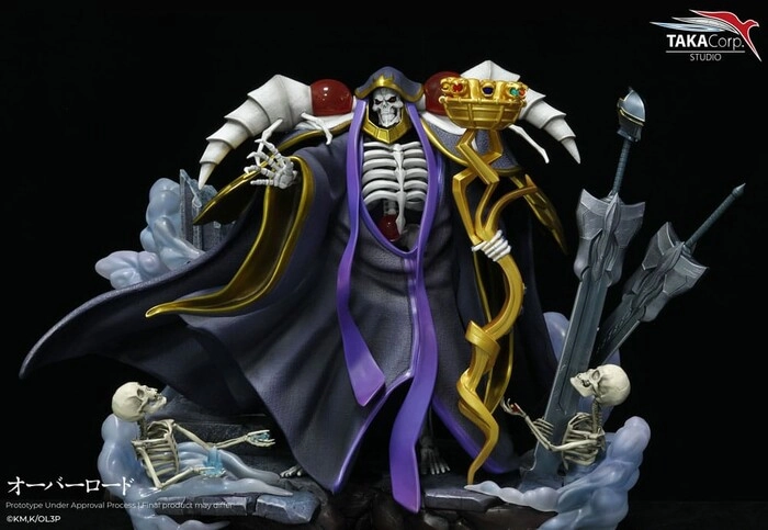 OVERLORD - Ainz Ooal Gown Polystone Statue