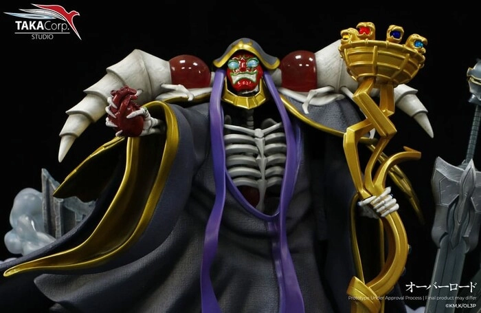 OVERLORD - Ainz Ooal Gown Polystone Statue