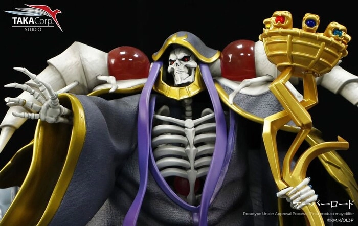 OVERLORD - Ainz Ooal Gown Polystone Statue