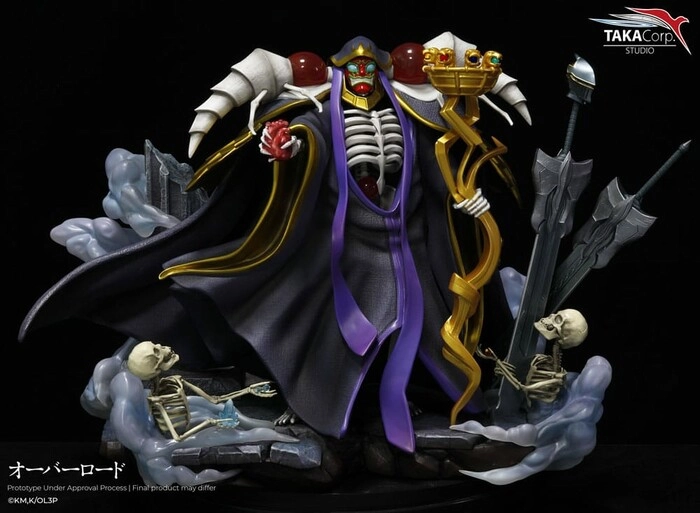 OVERLORD - Ainz Ooal Gown Polystone Statue