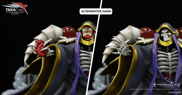 OVERLORD - Ainz Ooal Gown Polystone Statue