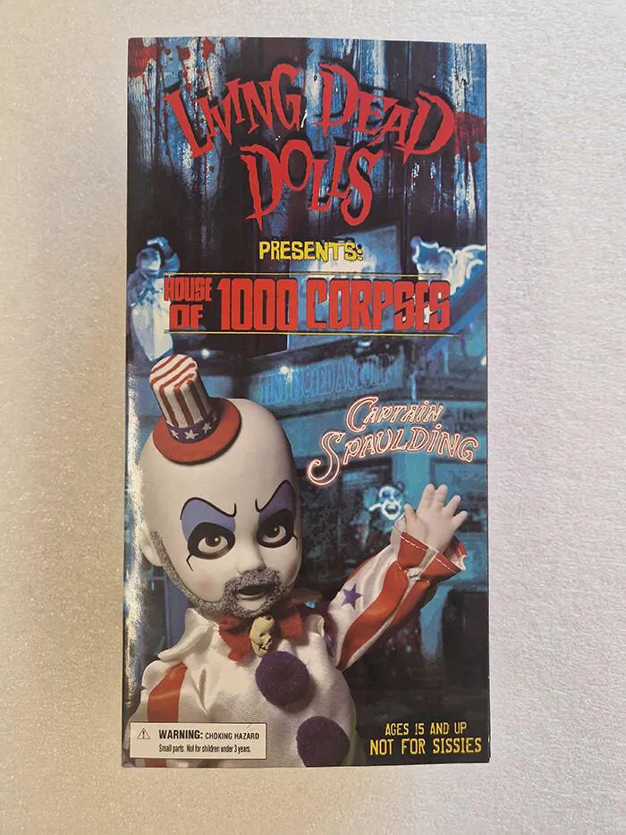 LIVING DEAD DOLLS - House of 1000 Corpses - Captain Spaulding