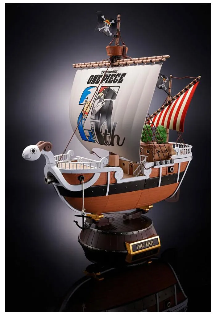 ONE PIECE - Going Merry 25th Anniversary Memorial Edition Soul of Chogokin Diecast Action Figure