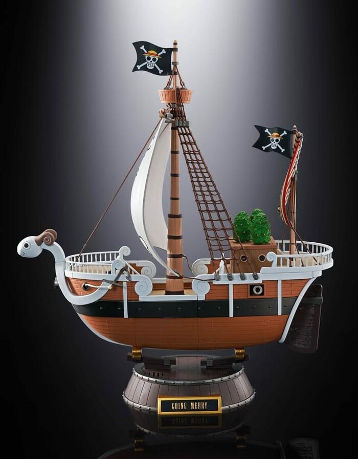 ONE PIECE - Going Merry 25th Anniversary Memorial Edition Soul of Chogokin Diecast Action Figure
