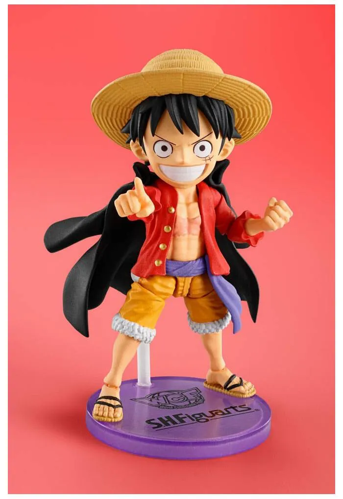 ONE PIECE - Monkey D. Luffy World Collactable Figures x S.H. Figuarts Action Figure