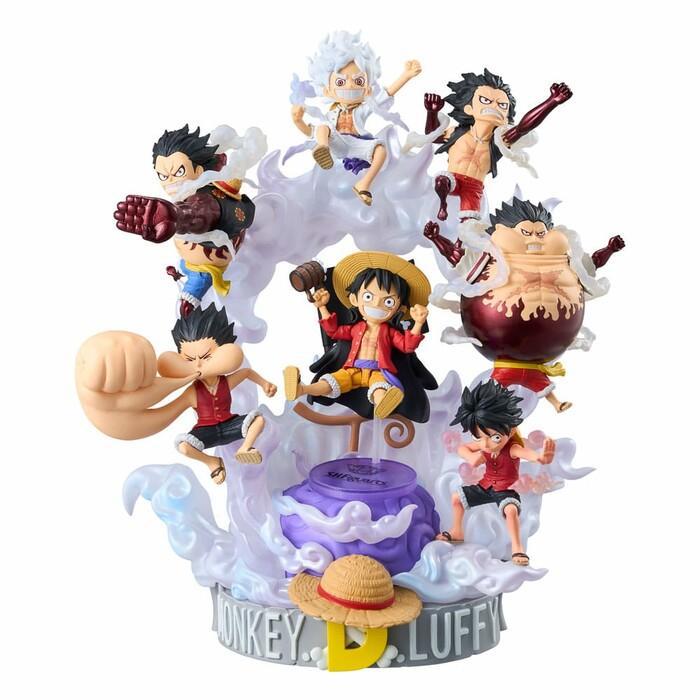ONE PIECE - Monkey D. Luffy World Collactable Figures x S.H. Figuarts Action Figure