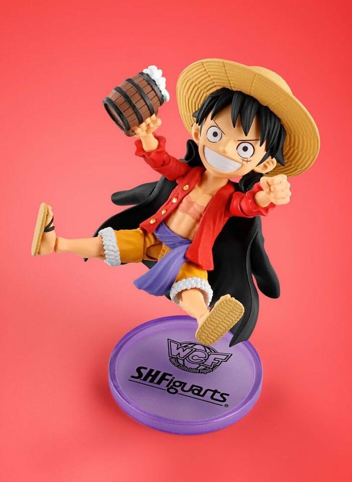ONE PIECE - Monkey D. Luffy World Collactable Figures x S.H. Figuarts Action Figure