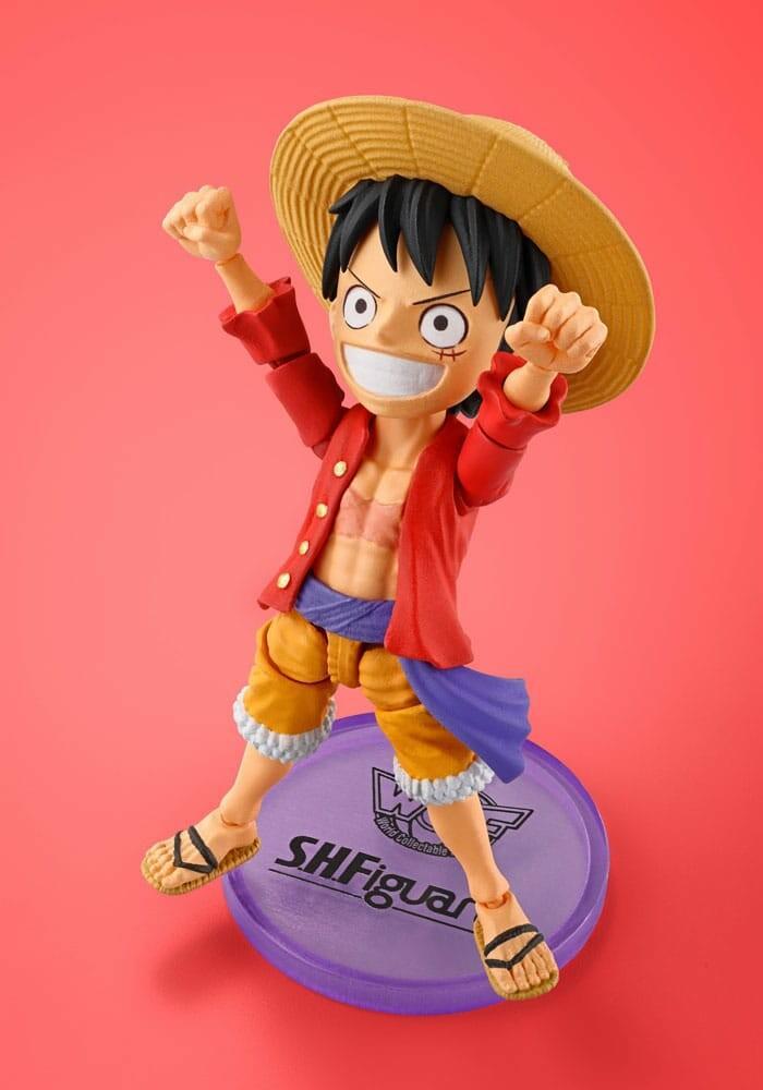 ONE PIECE - Monkey D. Luffy World Collactable Figures x S.H. Figuarts Action Figure