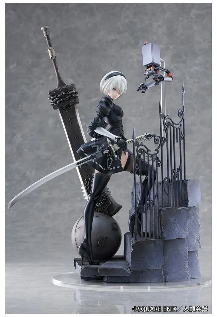 NIER AUTOMATA - Ver1.1a - YoRHa No. 2 Type B Search 1/7 Pvc Figure