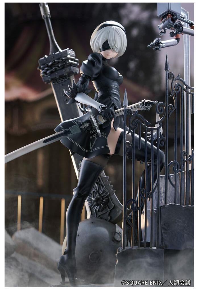 NIER AUTOMATA - Ver1.1a - YoRHa No. 2 Type B Search 1/7 Pvc Figure