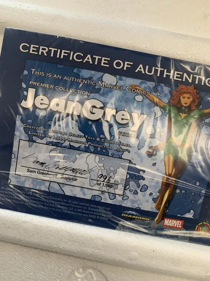 MARVEL - Jean Grey Premier Collection Polystone Statue