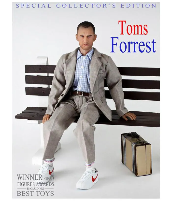 FORREST GUMP - Toms Forrest Tom Hanks 1/6 Action Figure 12"