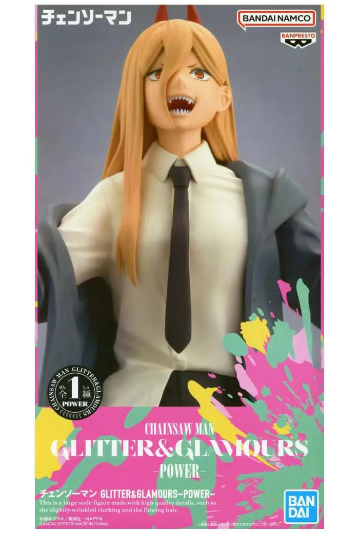 CHAINSAW MAN - Glitter & Glamours - Power Pvc Figure