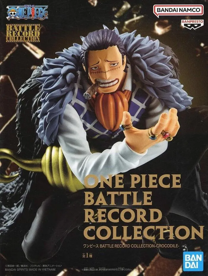 ONE PIECE - Battle Record Collection - Crocodile Pvc Figure - Damaged Box