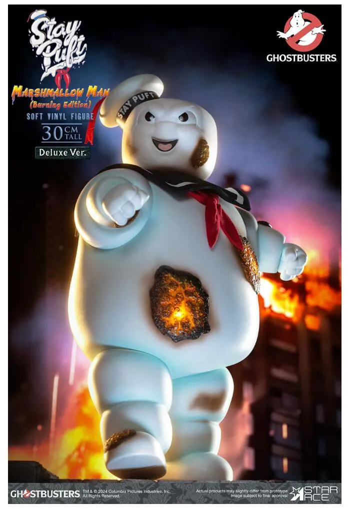 GHOSTBUSTERS - Stay Puft Marshmallow Man Burning Edition Deluxe Ver. Soft Vinyl Statue