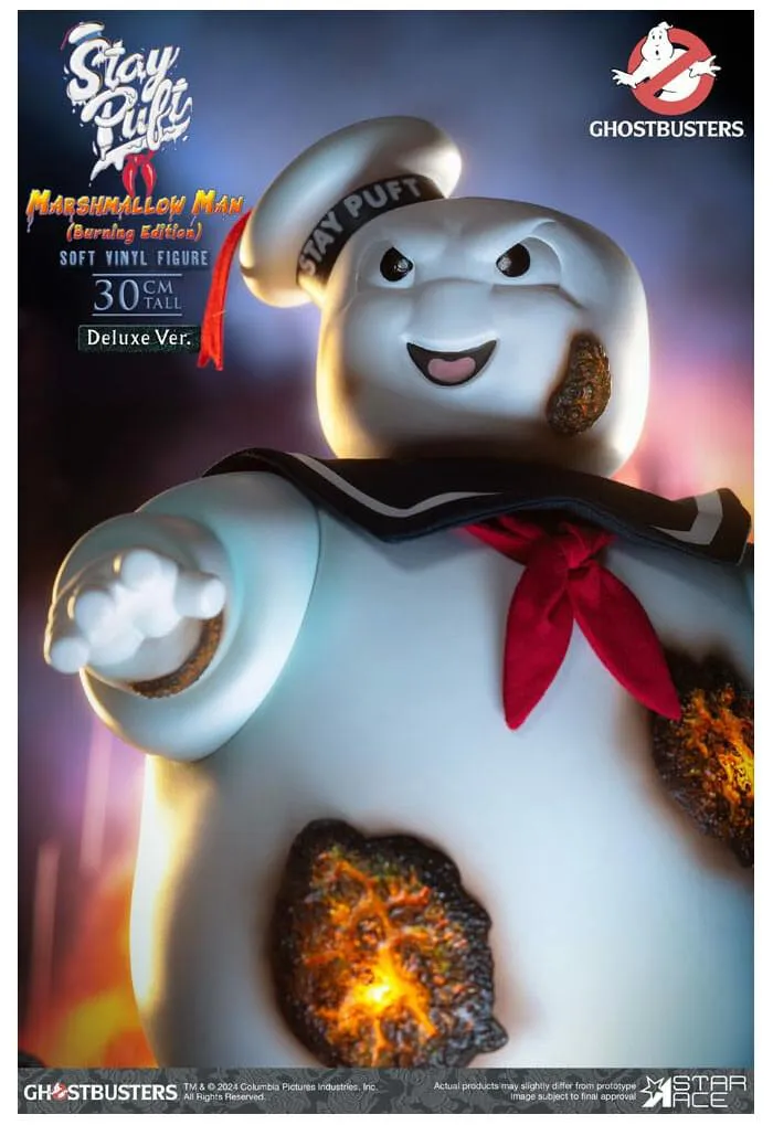 GHOSTBUSTERS - Stay Puft Marshmallow Man Burning Edition Deluxe Ver. Soft Vinyl Statue