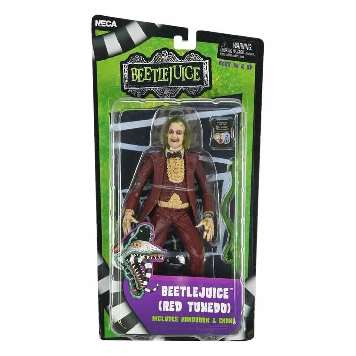 BEETLEJUICE - Beetlejuice Red Tuxedo Action Figure