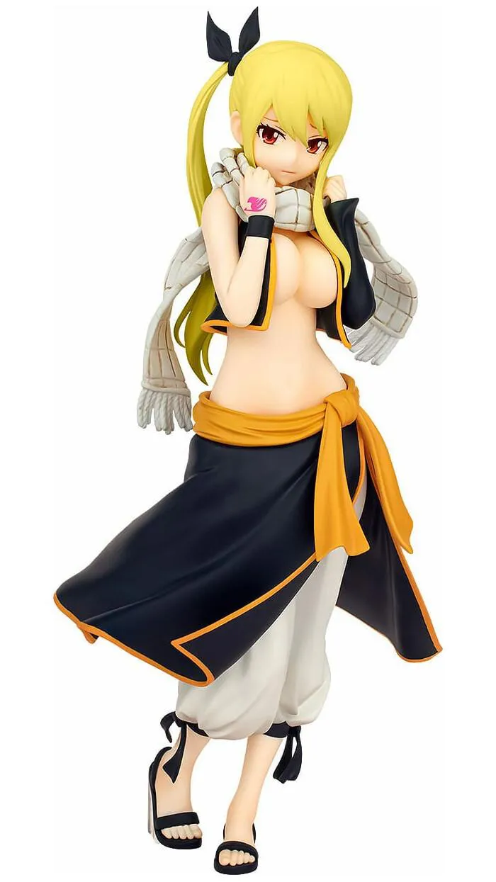 FAIRY TAIL - Lucy Heartfilia Natsu Costume Ver. L Size Pop Up Parade Pvc Figure