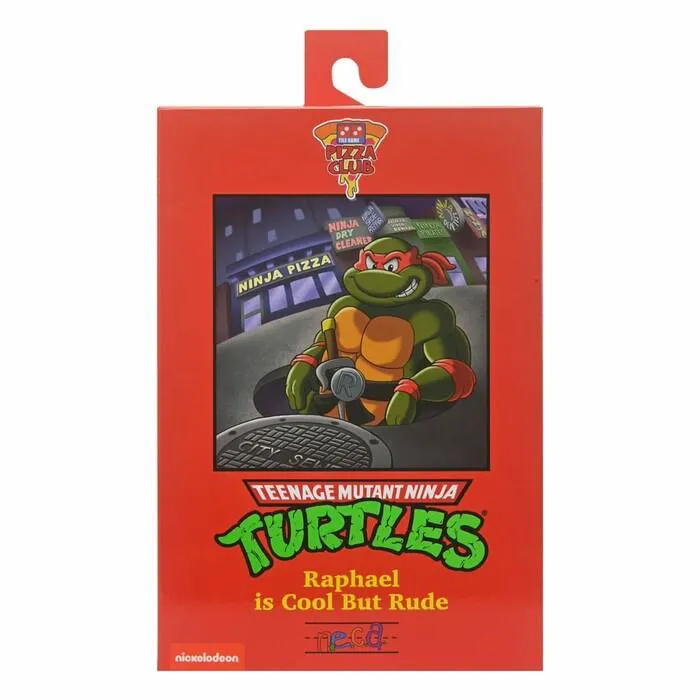 TMNT - Ninja Turtles Cartoon VHS - Raphael Ultimate Action Figure