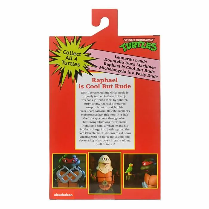 TMNT - Ninja Turtles Cartoon VHS - Raphael Ultimate Action Figure